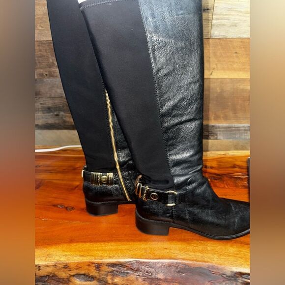 Steve Madden Ronaldo Boots – Bold, Edgy & Iconic! Sz 10 🔥🖤 - Picture 3 of 13